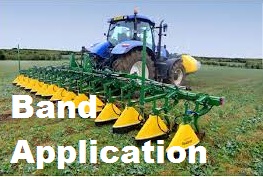 Band Application for Management of herbicide residue