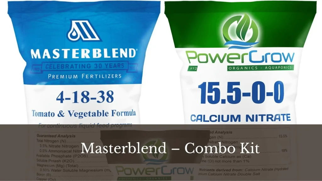 MasterBlend - Hydroponic Nutrients