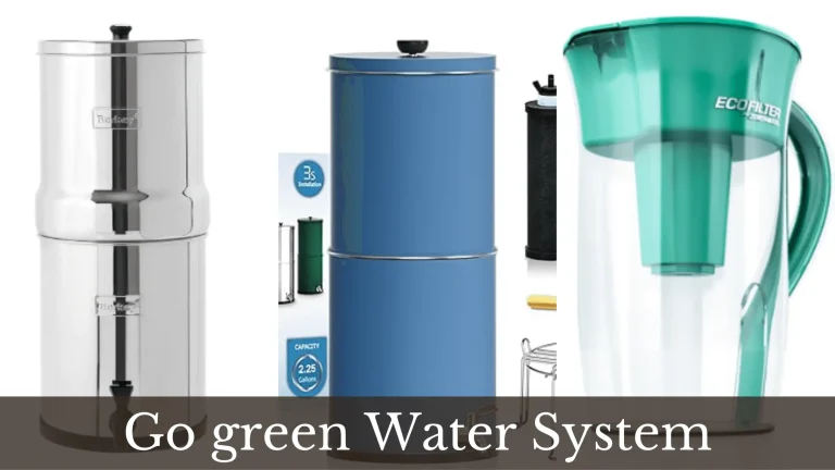 Go Green Water System: Reviews | 12 ways to Conserve Water
